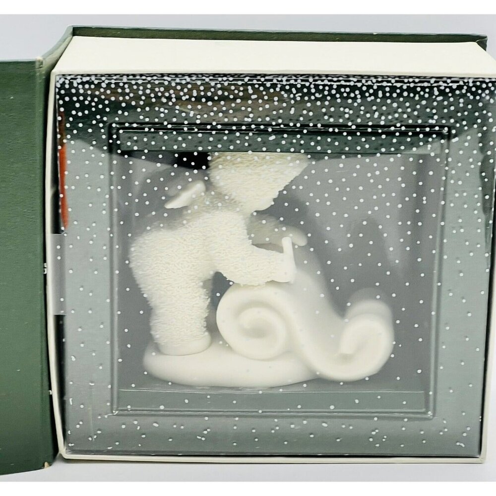 Winter Tales Of The Snowbabies Dept 56 To My Friend Writing on Scroll 76736